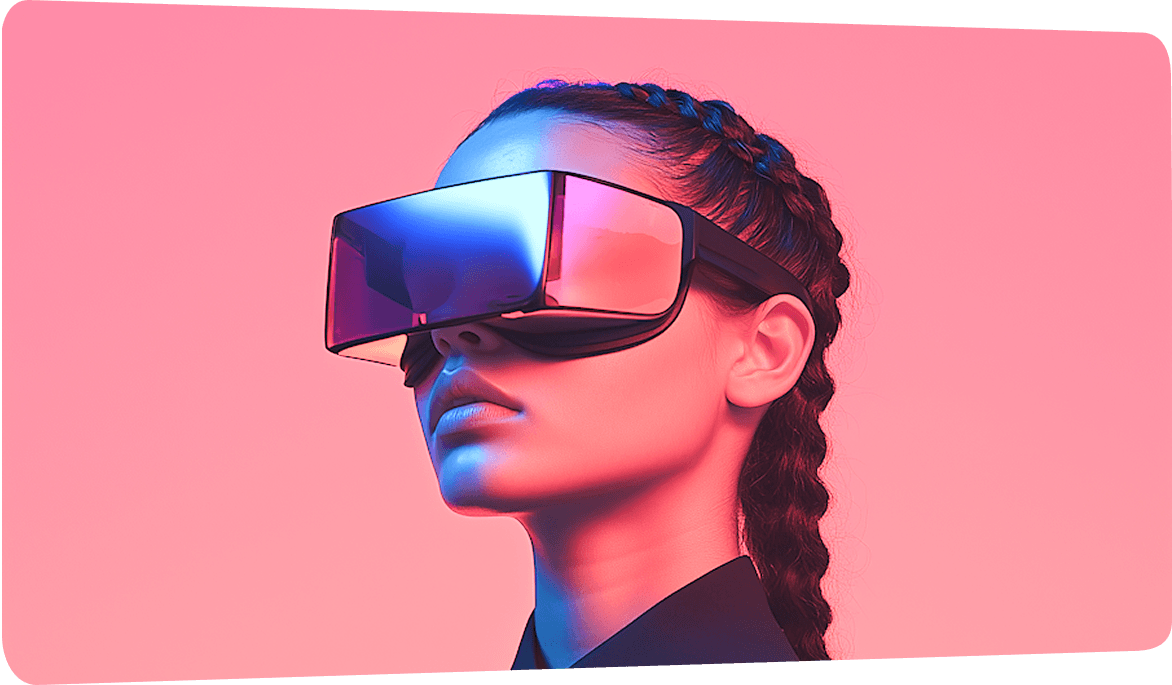 Futuristic VR Portrait 6